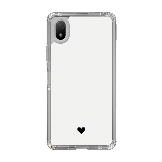 Slim Protection Case［ Original - Favorite Color Heart - White ］