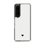 Slim Protection Case［ Original - Favorite Color Heart - White ］