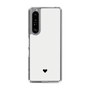 Slim Protection Case［ Original - Favorite Color Heart - White ］