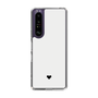 Slim Protection Case［ Original - Favorite Color Heart - White ］