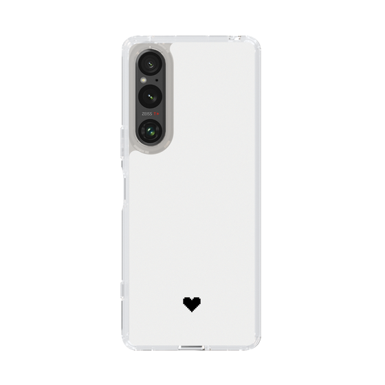 Slim Protection Case［ Original - Favorite Color Heart - White ］