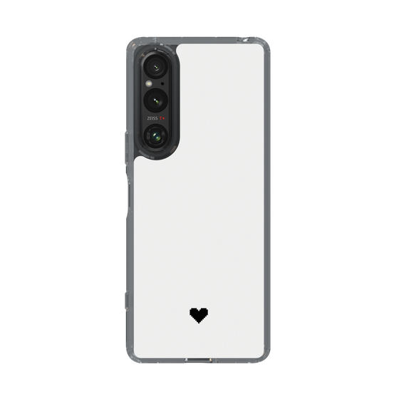 Slim Protection Case［ Original - Favorite Color Heart - White ］