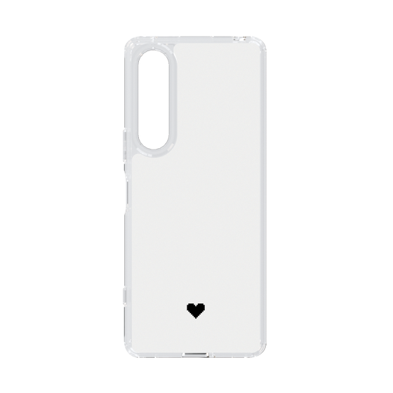 Slim Protection Case［ Original - Favorite Color Heart - White ］