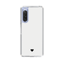Slim Protection Case［ Original - Favorite Color Heart - White ］