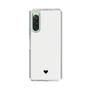 Slim Protection Case［ Original - Favorite Color Heart - White ］