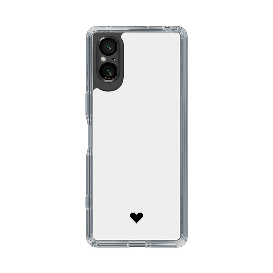Slim Protection Case［ Original - Favorite Color Heart - White ］