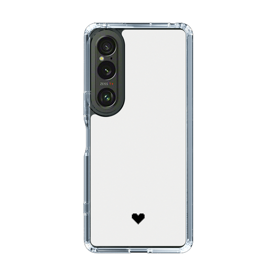Slim Protection Case［ Original - Favorite Color Heart - White ］