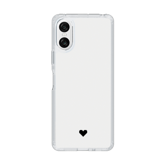Slim Protection Case［ Original - Favorite Color Heart - White ］