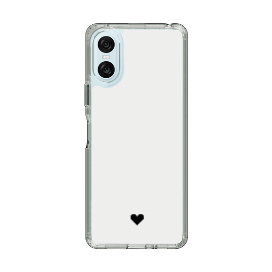 Slim Protection Case［ Original - Favorite Color Heart - White ］