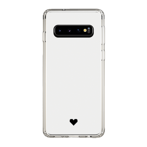 Slim Protection Case［ Original - Favorite Color Heart - White ］