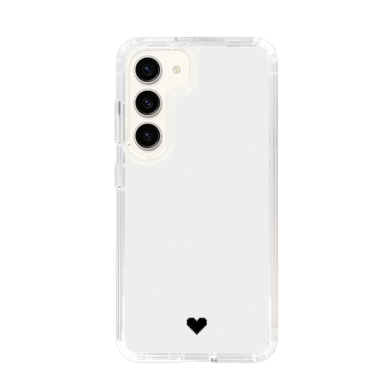 Slim Protection Case［ Original - Favorite Color Heart - White ］