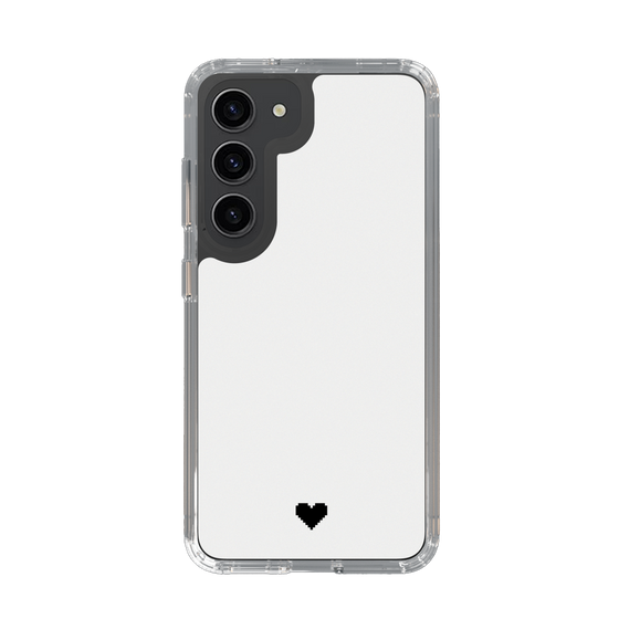 Slim Protection Case［ Original - Favorite Color Heart - White ］