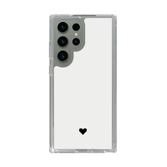 Slim Protection Case［ Original - Favorite Color Heart - White ］