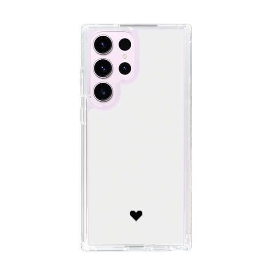 Slim Protection Case［ Original - Favorite Color Heart - White ］