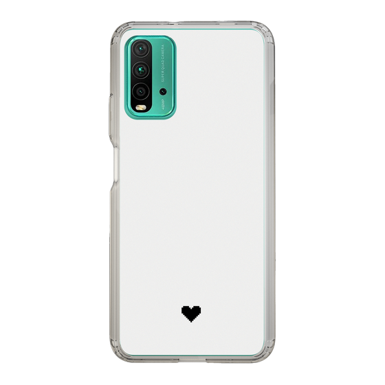 Slim Protection Case［ Original - Favorite Color Heart - White ］