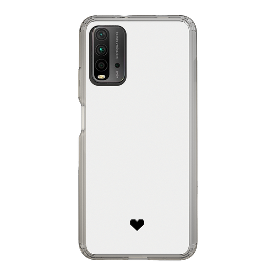 Slim Protection Case［ Original - Favorite Color Heart - White ］
