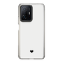 Slim Protection Case［ Original - Favorite Color Heart - White ］