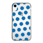 Slim Protection Case［ Original - Favorite Color Polka Dots - Blue ］