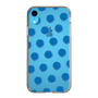Slim Protection Case［ Original - Favorite Color Polka Dots - Blue ］