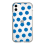 Slim Protection Case［ Original - Favorite Color Polka Dots - Blue ］
