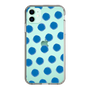 Slim Protection Case［ Original - Favorite Color Polka Dots - Blue ］