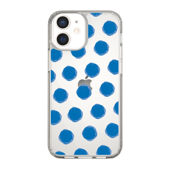 Slim Protection Case［ Original - Favorite Color Polka Dots - Blue ］