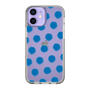 Slim Protection Case［ Original - Favorite Color Polka Dots - Blue ］