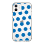 Slim Protection Case［ Original - Favorite Color Polka Dots - Blue ］