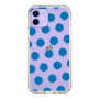 Slim Protection Case［ Original - Favorite Color Polka Dots - Blue ］