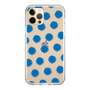 Slim Protection Case［ Original - Favorite Color Polka Dots - Blue ］