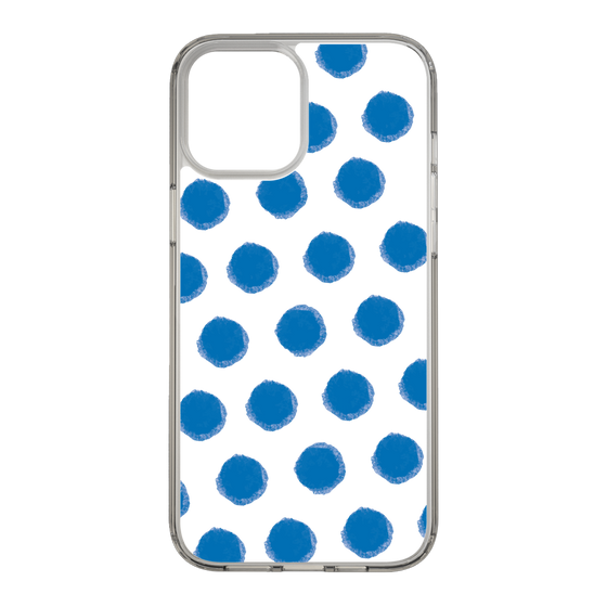 Slim Protection Case［ Original - Favorite Color Polka Dots - Blue ］