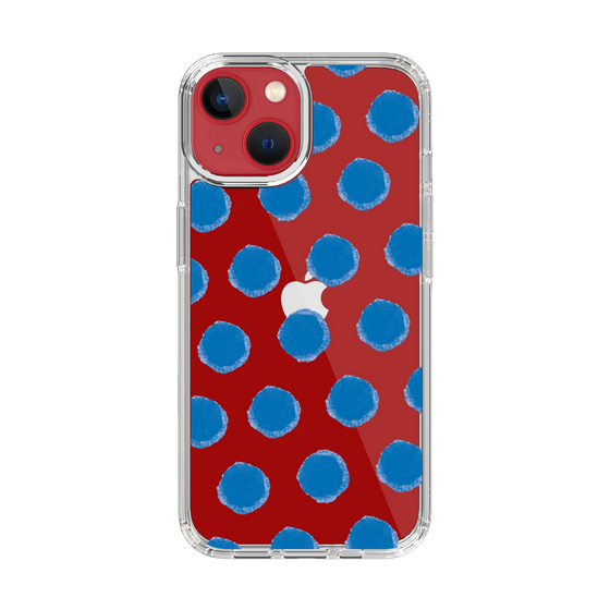 Slim Protection Case［ Original - Favorite Color Polka Dots - Blue ］