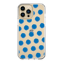 Slim Protection Case［ Original - Favorite Color Polka Dots - Blue ］