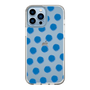 Slim Protection Case［ Original - Favorite Color Polka Dots - Blue ］