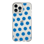 Slim Protection Case［ Original - Favorite Color Polka Dots - Blue ］