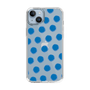 Slim Protection Case［ Original - Favorite Color Polka Dots - Blue ］