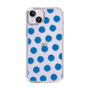 Slim Protection Case［ Original - Favorite Color Polka Dots - Blue ］