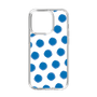 Slim Protection Case［ Original - Favorite Color Polka Dots - Blue ］