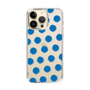 Slim Protection Case［ Original - Favorite Color Polka Dots - Blue ］