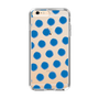 Slim Protection Case［ Original - Favorite Color Polka Dots - Blue ］