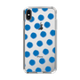 Slim Protection Case［ Original - Favorite Color Polka Dots - Blue ］