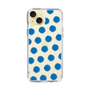Slim Protection Case［ Original - Favorite Color Polka Dots - Blue ］