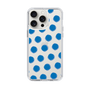 Slim Protection Case［ Original - Favorite Color Polka Dots - Blue ］