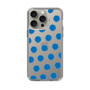 Slim Protection Case［ Original - Favorite Color Polka Dots - Blue ］