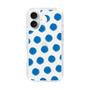 Slim Protection Case［ Original - Favorite Color Polka Dots - Blue ］