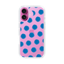 Slim Protection Case［ Original - Favorite Color Polka Dots - Blue ］