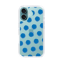 Slim Protection Case［ Original - Favorite Color Polka Dots - Blue ］