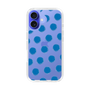 Slim Protection Case［ Original - Favorite Color Polka Dots - Blue ］
