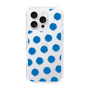 Slim Protection Case［ Original - Favorite Color Polka Dots - Blue ］