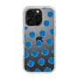 Slim Protection Case［ Original - Favorite Color Polka Dots - Blue ］